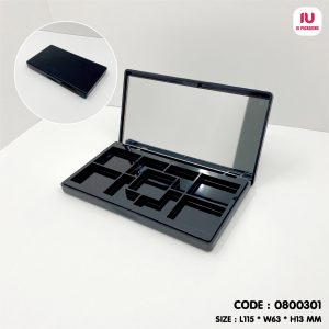 0800301-พาเลทสีดำมีกระจกเก้าช่อง-image