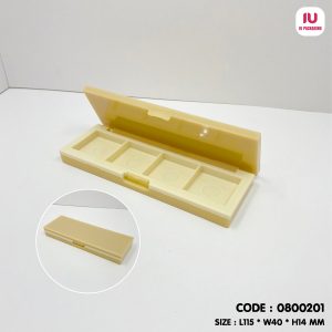 0800201-พาเลทสีเหลืองสี่ช่อง-image