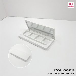 0809526-พาเลทสีขาวสี่ช่องมีกระจก-image