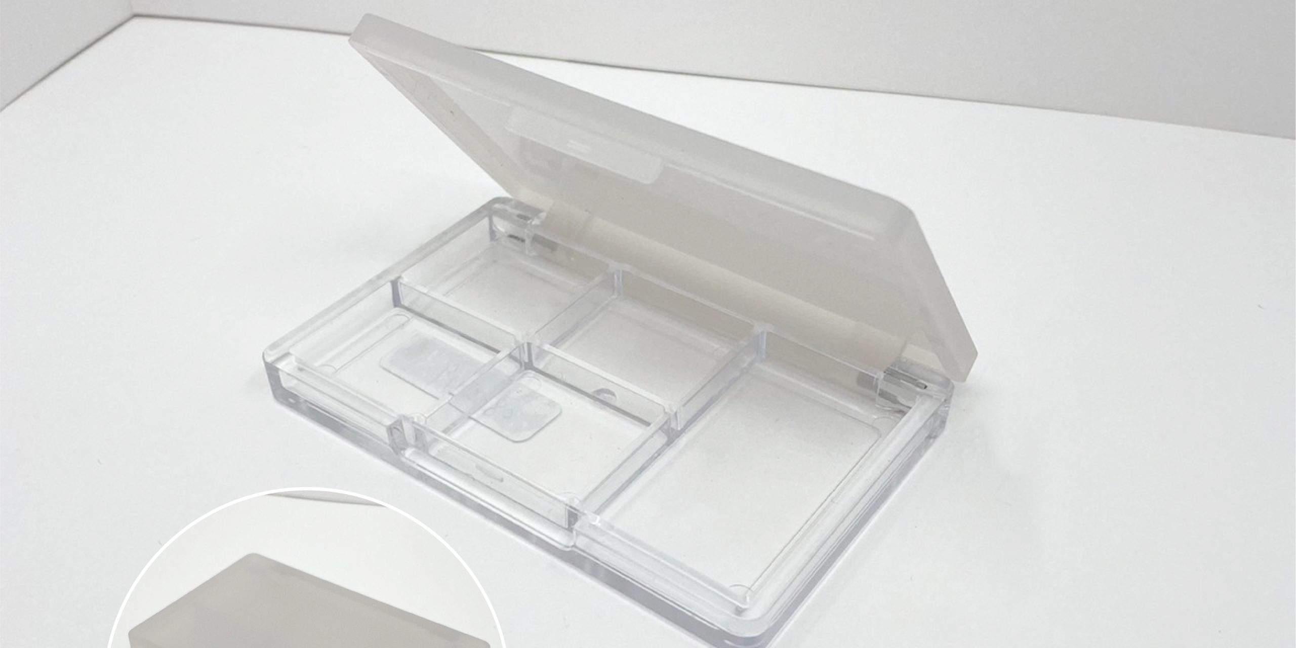 0812719-iupackaging-พาเลทใสห้าช่อง