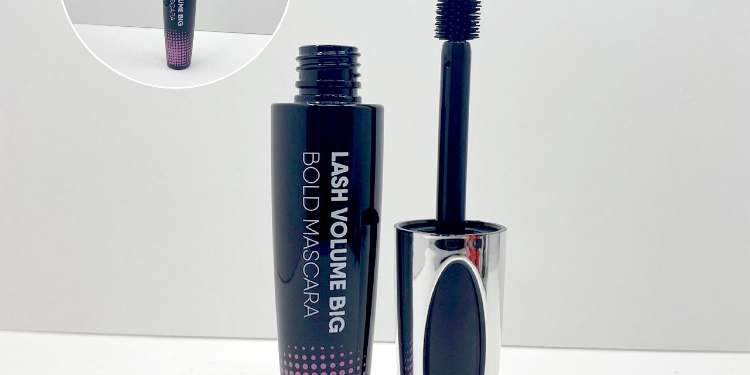 0301313-iupackaging-หลอดมาสคาร่าหลอดดำฝาสีเงิน_15g