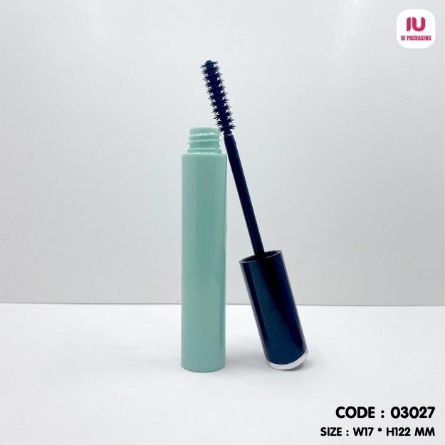 03027-iupackaging-หลอดมาสคาร่าหลอดเขียวฝาดำ_13g