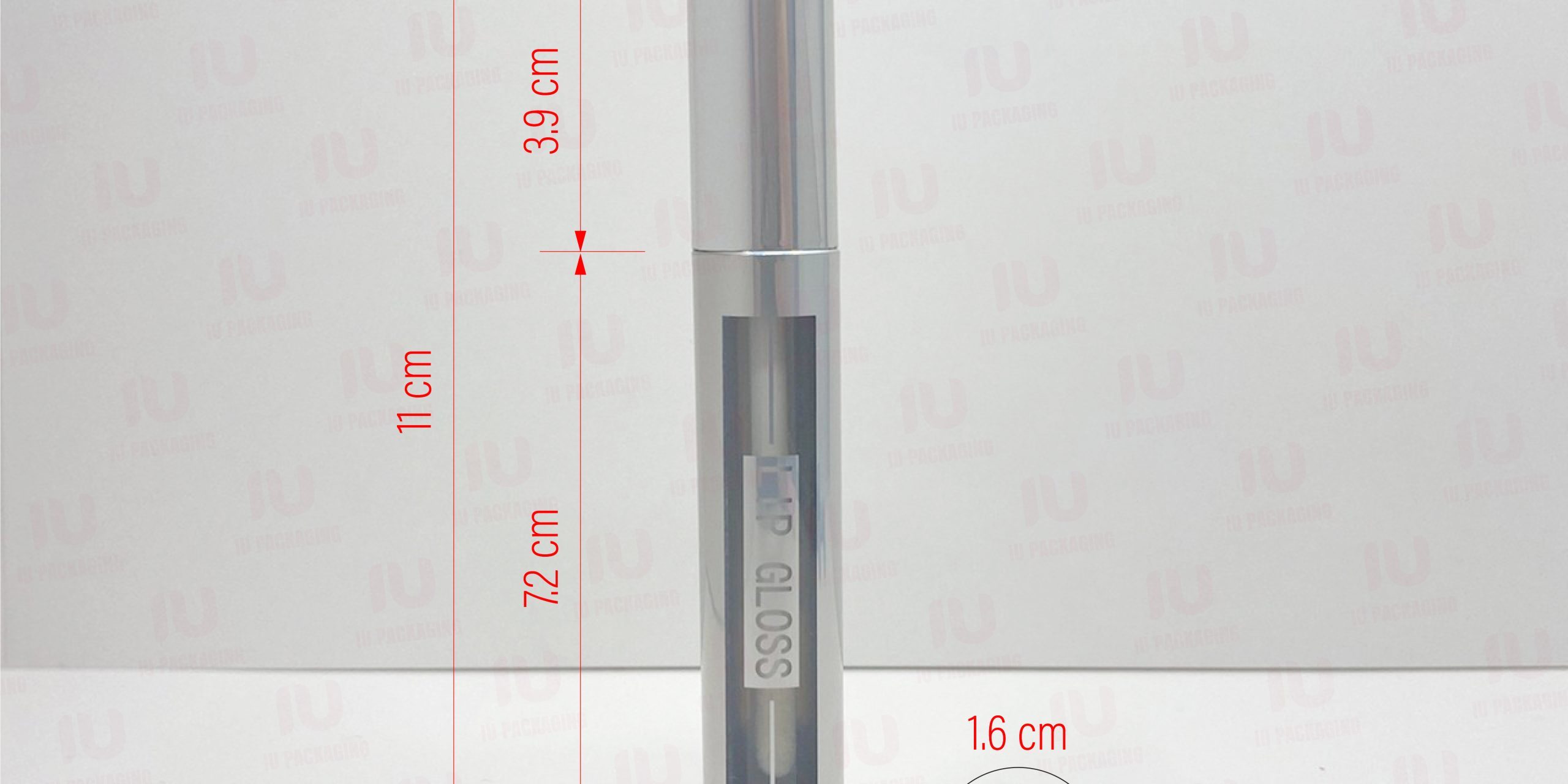 0207213-iupackaging-หลอดลิปจุ่มหลอดทรงกลมฝาเงินหลอดเงิน_5g